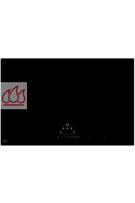 Plaque de cuisson induction encastrable noire 80cm Induction Pro 5 foyers dont 1 flexi-zone + fonction InTouch