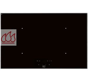 Plaque de cuisson induction encastrable noire 80cm "Induction Power" 4 foyers dont 1 flexi-zone + fonction InTouch NOVY