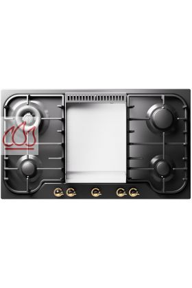 Plaque de cuisson encastrable inox 90cm 