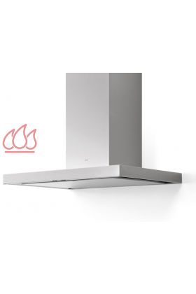 Hotte décorative murale inox 90cm 