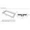Plaque de cuisson induction encastrable noire 80cm 