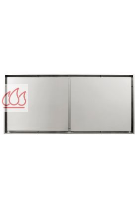 Hotte de plafond inox 150cm Pureline sans moteur et sans éclairage