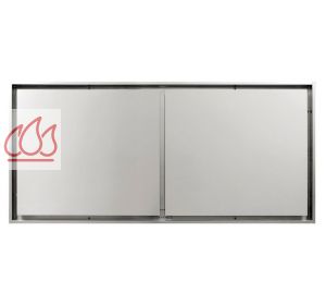 Hotte de plafond inox 150cm "Pureline" sans moteur et sans éclairage NOVY