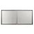 Hotte de plafond inox 150cm 