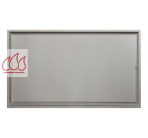 Hotte de plafond inox 90cm "Pureline" sans éclairage et moteur dissociable orientable NOVY