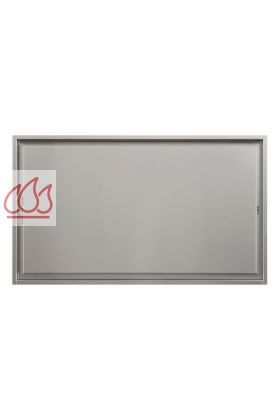 Hotte de plafond inox 90cm Pureline sans moteur et sans éclairage