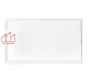 Hotte de plafond blanche 90cm "Pureline" sans moteur et sans éclairage NOVY