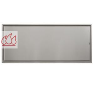 Hotte de plafond inox 120cm "Pureline" sans éclairage et moteur dissociable orientable NOVY