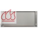 Hotte de plafond inox 120cm 