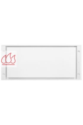 Hotte de plafond blanche 120cm Pureline sans moteur avec éclairage LED