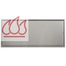 Hotte de plafond inox 120cm 