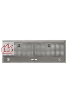 Groupe encastrable inox 90cm Inox Essence avec éclairage LED et moteur intégré