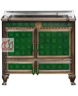 Piano de cuisson 100cm "Origine" (Ex. Borgo Antico) avec 1 four à bois  ARCHAMBAUD