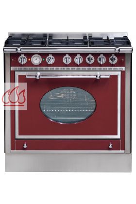 Piano de cuisson, gaz et électrique 90cm Prestige (Ex. Country) avec 1 four et une plaque de cuisson personnalisable 