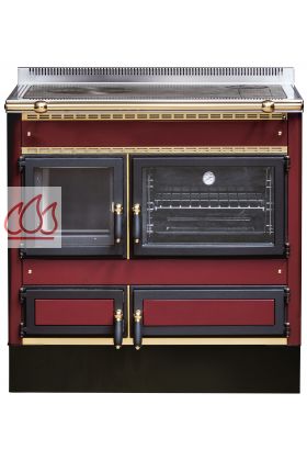 Piano de cuisson 90cm Légende (Ex. Rustica) avec four à bois 