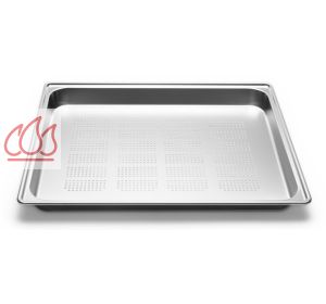 Bac de cuisson en acier inox perfor&eacute; V-ZUG