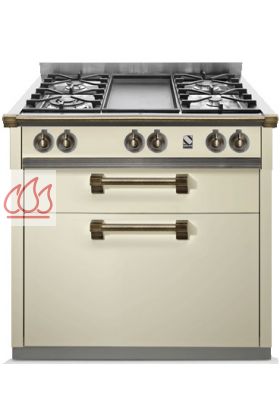 Module de cuisine plaque de cuisson 90cm Ascot sans four avec 2 tiroirs