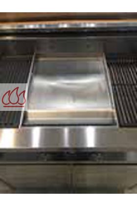 Plancha / Teppanyaki en acier inoxydable pour barbecue