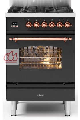 Cuisinière 60cm Nostalgie avec 1 four et une plaque de cuisson personnalisable