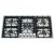 Plaque de cuisson encastrable inox 90cm "Professional Plus" 5 foyers gaz
