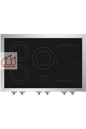 Plaque de cuisson induction pose libre 90cm Genesi  5 zones dont 2 flex inductions