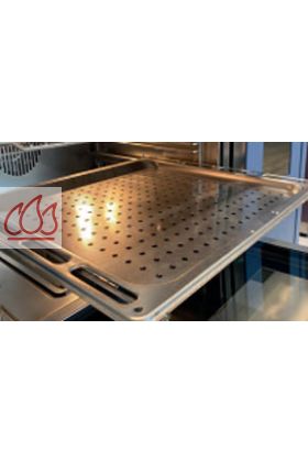 Grille en acier perforé pour la cuisson à la vapeur pour four 60cm pour lignes Genesi et Ascot