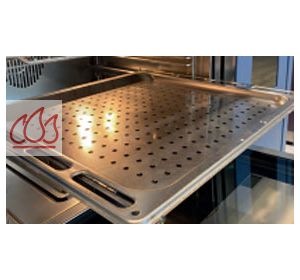 Grille en acier perforé pour la cuisson à la vapeur pour four 60cm pour lignes "Genesi" et "Ascot" STEEL