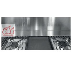 Entretoise en acier inox 10cm pour lignes "Genesi" 70cm  STEEL