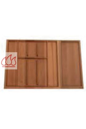 Range couverts en bois de hêtre pour tiroirs de 70cm pour lignes Genesi et Ascot