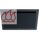 Hotte décorative murale verre Full black 90cm 