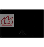 Plaque de cuisson induction encastrable noire 80cm "Induction Pro" 5 foyers dont 1 flexi-zone + fonction InTouch NOVY