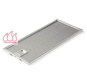 Filtre &agrave; graisses m&eacute;tallique 308x148mm pour hottes de plafond &quot;Pureline&quot; NOVY