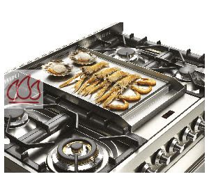 Plaque Fry-top pour induction centrale ILVE