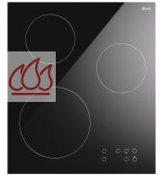 Plaque de cuisson à induction encastrable 45cm "Pro Line" 3 zones de cuisson ILVE