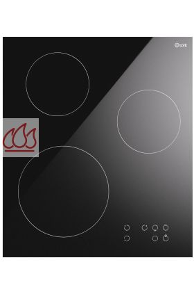 Plaque de cuisson à induction encastrable 45cm Pro Line 3 zones de cuisson
