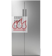 Réfrigérateur Américain 90cm "Professional Plus" de 488L pose libre ILVE