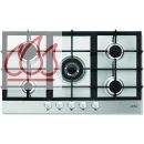 Plaque de cuisson gaz 90cm inox 5 foyers encastrable  EC-AIR328