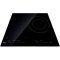 Plaque de cuisson induction 59cm encastrable noire 3 foyers