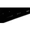 Plaque de cuisson induction 59cm encastrable noire 4 foyers