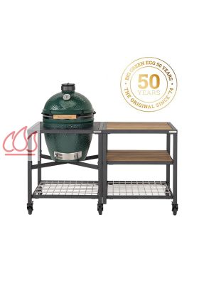 Pack Kamado Large diamètre 46 cm avec table (offre spéciale 50 ans)