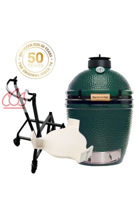 Pack Kamado medium diamètre 40 cm avec chariot (offre spéciale 50 ans)