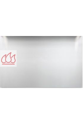 Crédence en inox H75*L90cm pour hotte NOVY