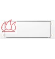 Groupe encastrable blanc 90cm "Pureline" avec éclairage LED et moteur intégré orientable (dissociable en option) NOVY