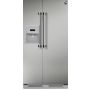 Réfrigérateur Américain 90cm "Ascot" 603L encastrable STEEL CUCINE