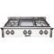 Plaque de cuisson pose libre inox 90cm 