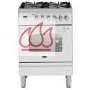 Cuisinière personnalisable 60cm avec 1 four + 4 foyers personnalisables avec tiroir EC-ILV200