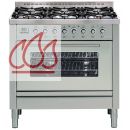 Piano de cuisson 90cm avec 1 four grande capacité + table de cuisson personnalisable avec tiroir EC-ILV130