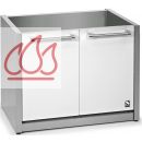 Meuble 2 portes pour accueillir 1 table de cuisson ou 1 barbecue - 90cm EC-STE1623