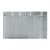 Crédence inox 120cm avec porte ustensiles