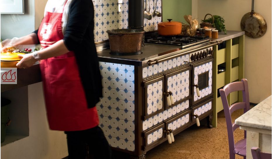 Piano de cuisson, bois, gaz et électrique 140cm 